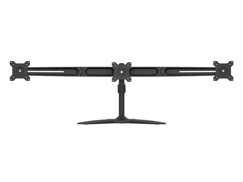 Multibrackets Tischständer EX Kit Triple bis 24 kg – Schwarz