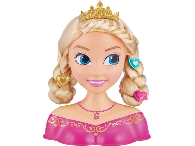 Sparkle Girlz Beauty Sparkle Girlz Frisierkopf blonde Haare
