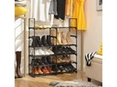 Songmics Schuhregal 30 cm x 174 cm, Schwarz
