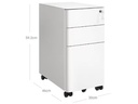 Songmics Multifunktionswagen OFC030W01 Weiss