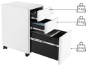 Songmics Multifunktionswagen OFC030W01 Weiss