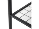 Songmics Garderobenständer 153 cm, Schwarz/Schwarz matt