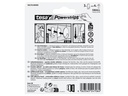 tesa Klebehaken Powerstrips S Eckig, Schwarz