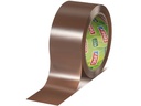 tesa Klebeband Eco &amp; Crystal 50 mm x 66 m, Braun, 1 Rolle