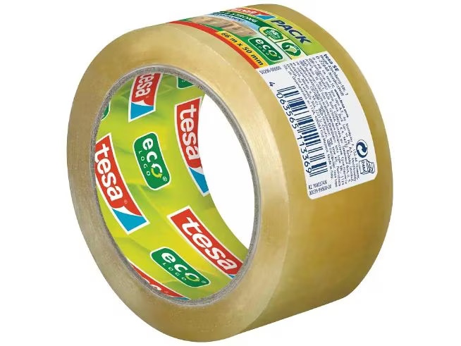 tesa Klebeband Bio &amp; Strong 50 mm x 66 m, Transparent