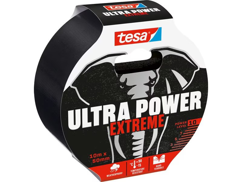 tesa Gewebeband Ultra Power Extreme, 10 m x 50 mm