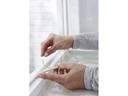 tesa Dichtungsband P-Profil, Weiss, 6 m x 9 mm