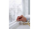 tesa Dichtungsband P-Profil, Weiss, 6 m x 9 mm