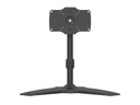 Multibrackets Tischständer Single bis 15 kg – Schwarz
