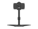 Multibrackets Tischständer Single bis 15 kg – Schwarz