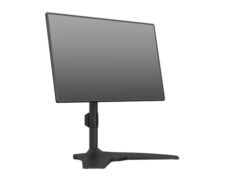 Multibrackets Tischständer Single bis 15 kg – Schwarz