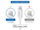 deleyCON USB 2.0-Kabel USB-C – Lightning 1 m