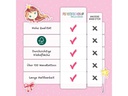 Papierdrachen Wandtattoo-Set Einhorn