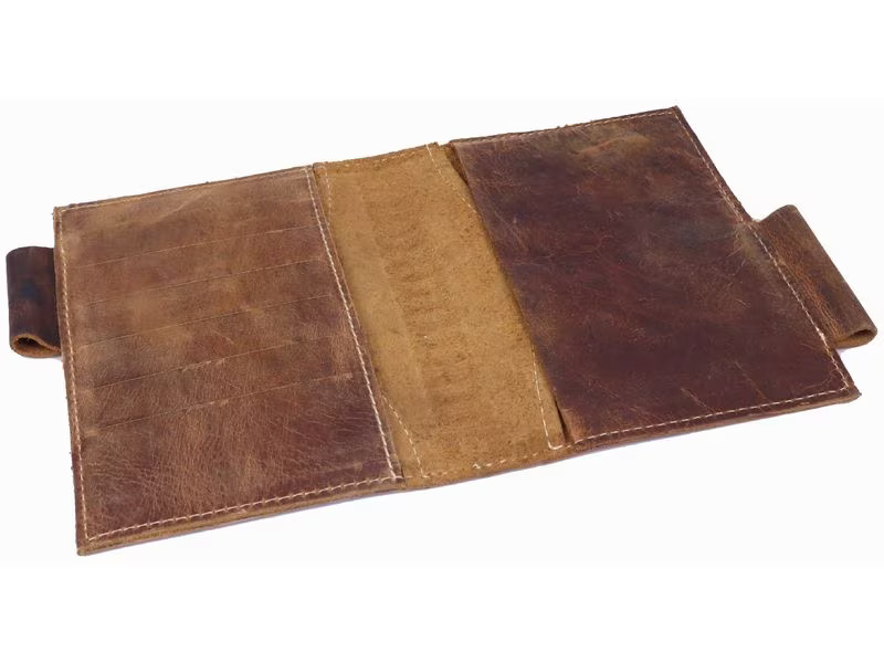 Alpenleder Notizbuch Schiller A5, liniert, Wild Camel
