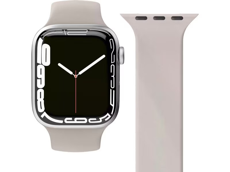 Vonmählen Armband Solo Loop Apple Watch L 42/44/45/49 mm Cream