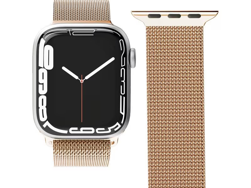 Vonmählen Armband Milanese Loop Apple Watch 42/44/45/49 mm Rosegold