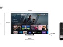 TCL TV 55T8A 55, 3840 x 2160 (Ultra HD 4K), QLED
