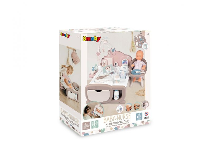 Smoby Puppenzubehör Baby Nurse Cocoon 3-in-1