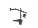 NewStar Tischhalterung FPMA-D550DDBLACK bis 16 kg – Schwarz