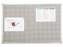 Bi-Office Comboboard Combonet 60 x 45 cm, Grau