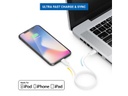 deleyCON USB 2.0-Kabel USB-C – Lightning 2 m