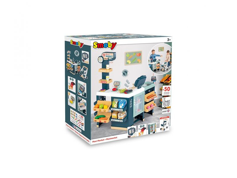 Smoby Supermarkt mit Einkaufswagen