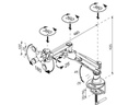NewStar Tischhalterung FPMA-D940 bis 9 kg – Silber