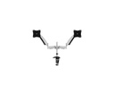NewStar Tischhalterung FPMA-D950D bis 18 kg – Silber