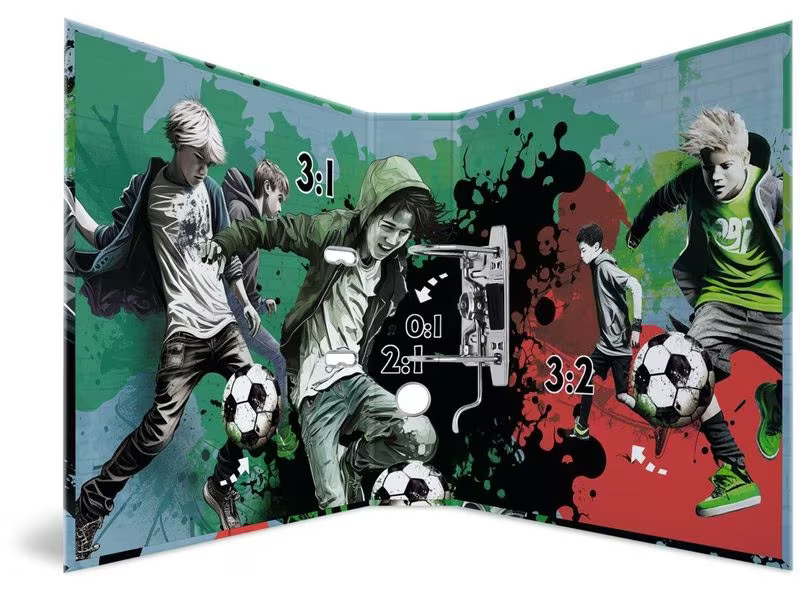 HERMA Ordner Street Soccer A4, 7 cm