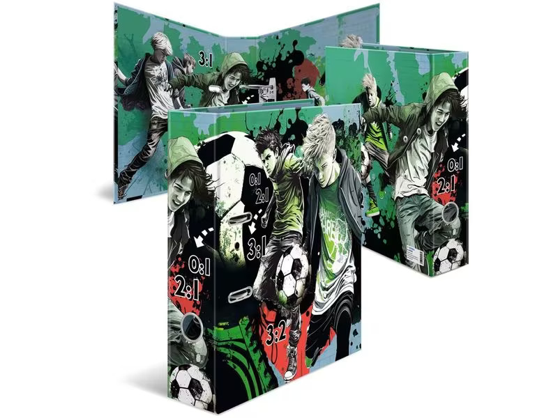 HERMA Ordner Street Soccer A4, 7 cm