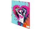HERMA Gummibandmappe Music Girl A4, Karton, mit Innendruck