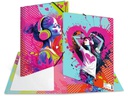 HERMA Gummibandmappe Music Girl A4, Karton, mit Innendruck