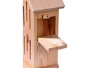 LUXUS-INSEKTENHOTELS Schmetterlingshaus Sonnenfalter Natur, 23 x 14 x 38 cm
