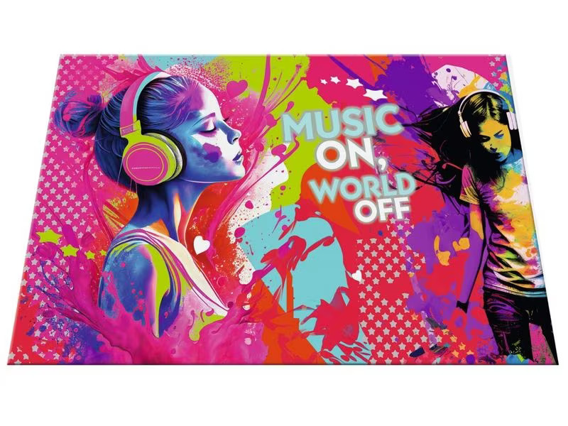 HERMA Schreibunterlage Music Girl 55 x 35 cm