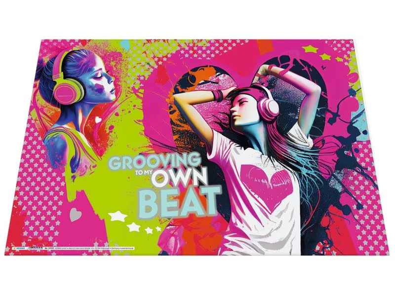 HERMA Schreibunterlage Music Girl 55 x 35 cm