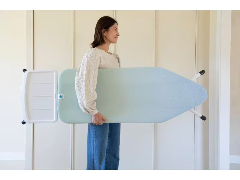 Brabantia Bügeltisch mit Dampfstationsablage Soothing Sea 124 x 45 cm