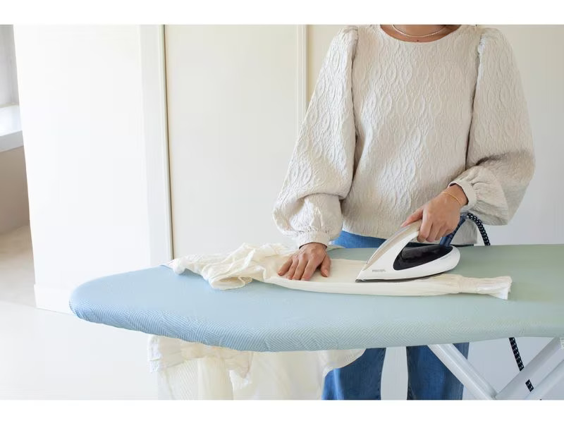 Brabantia Bügeltisch mit Dampfstationsablage Soothing Sea 124 x 45 cm