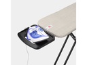 Brabantia Bügeltisch mit Dampfbügeleisenablage Denim Grey 124 x 38 cm