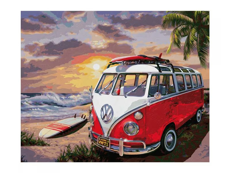 Schipper Malen nach Zahlen Volkswagen T1