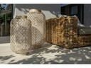 STT Laterne Solar Antic Grand Grafic, 75 cm, Hellbeige