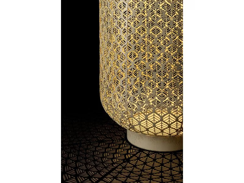 STT Laterne Solar Antic Grand Grafic, 75 cm, Hellbeige