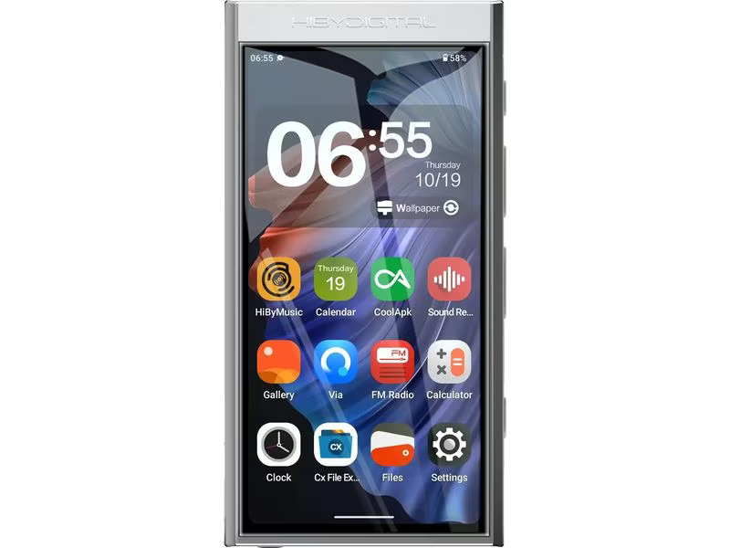 HiBy HiRes-Player M300 Silber