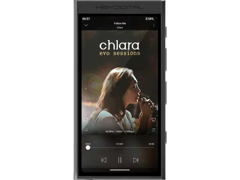 HiBy HiRes-Player M300 Schwarz