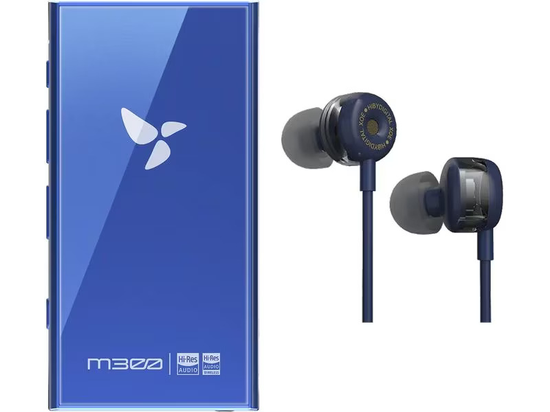 HiBy HiRes-Player M300 Blau