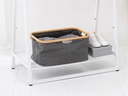 Brabantia Wäschekorb  40 l, Schwarz