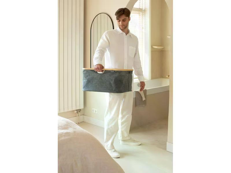 Brabantia Wäschekorb  40 l, Schwarz
