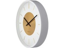 NeXtime Wanduhr Retro II Ø 25 cm, Gold/Weiss