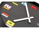 NeXtime Wanduhr Game Ø 35 cm, Mehrfarbig