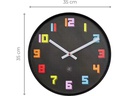 NeXtime Wanduhr Game Ø 35 cm, Mehrfarbig
