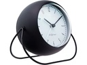 NeXtime Klassischer Wecker Bubble Schwarz